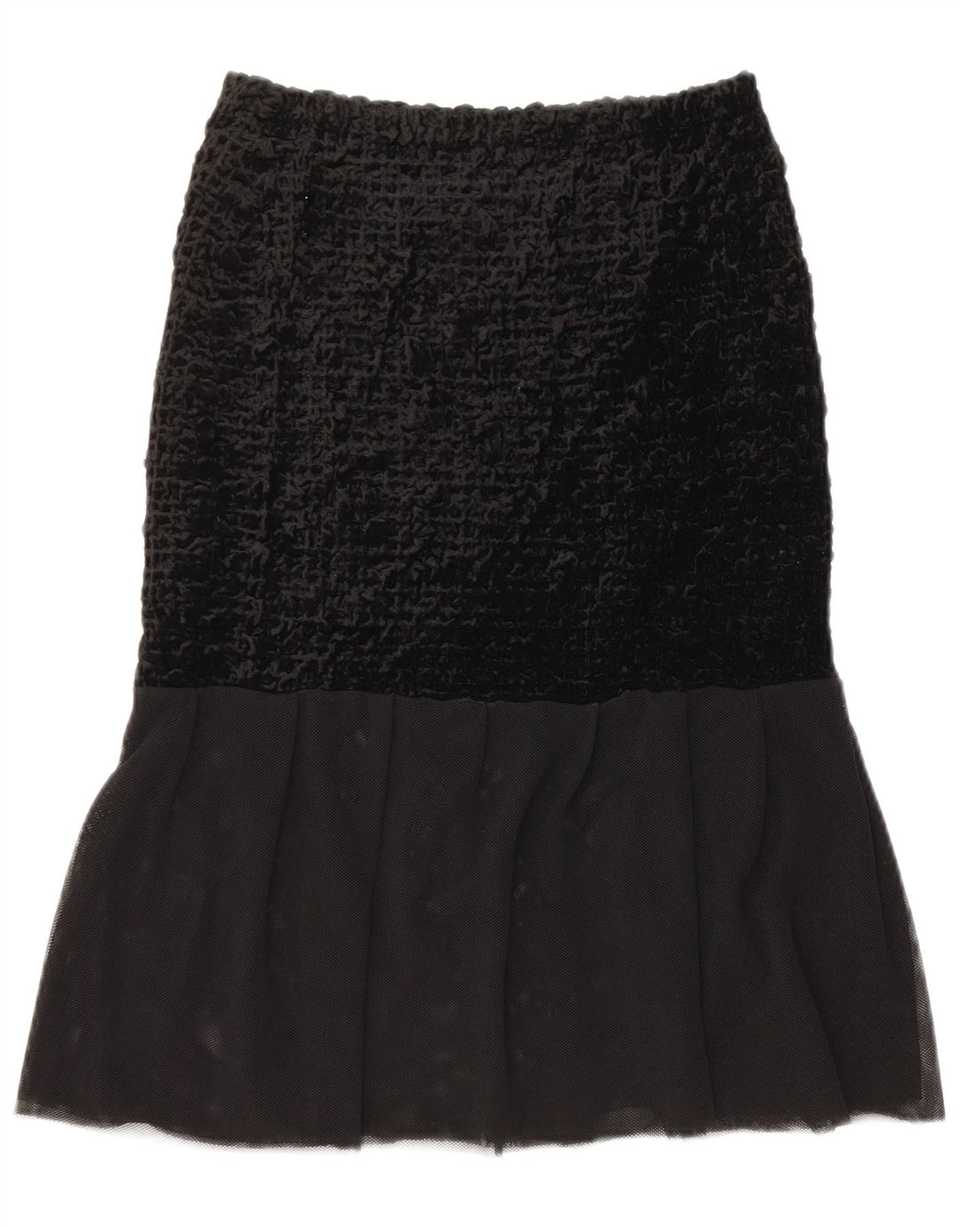 Fusta Vintage pentru femei Lalele W28 Medium Black