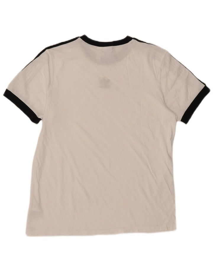 Tricou Adidas pentru femei Top UK 12 Medium White Bumbac