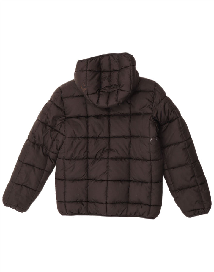 Jachetă căptușită cu glugă Jordan pentru băieți 13-14 ani XL poliester negru