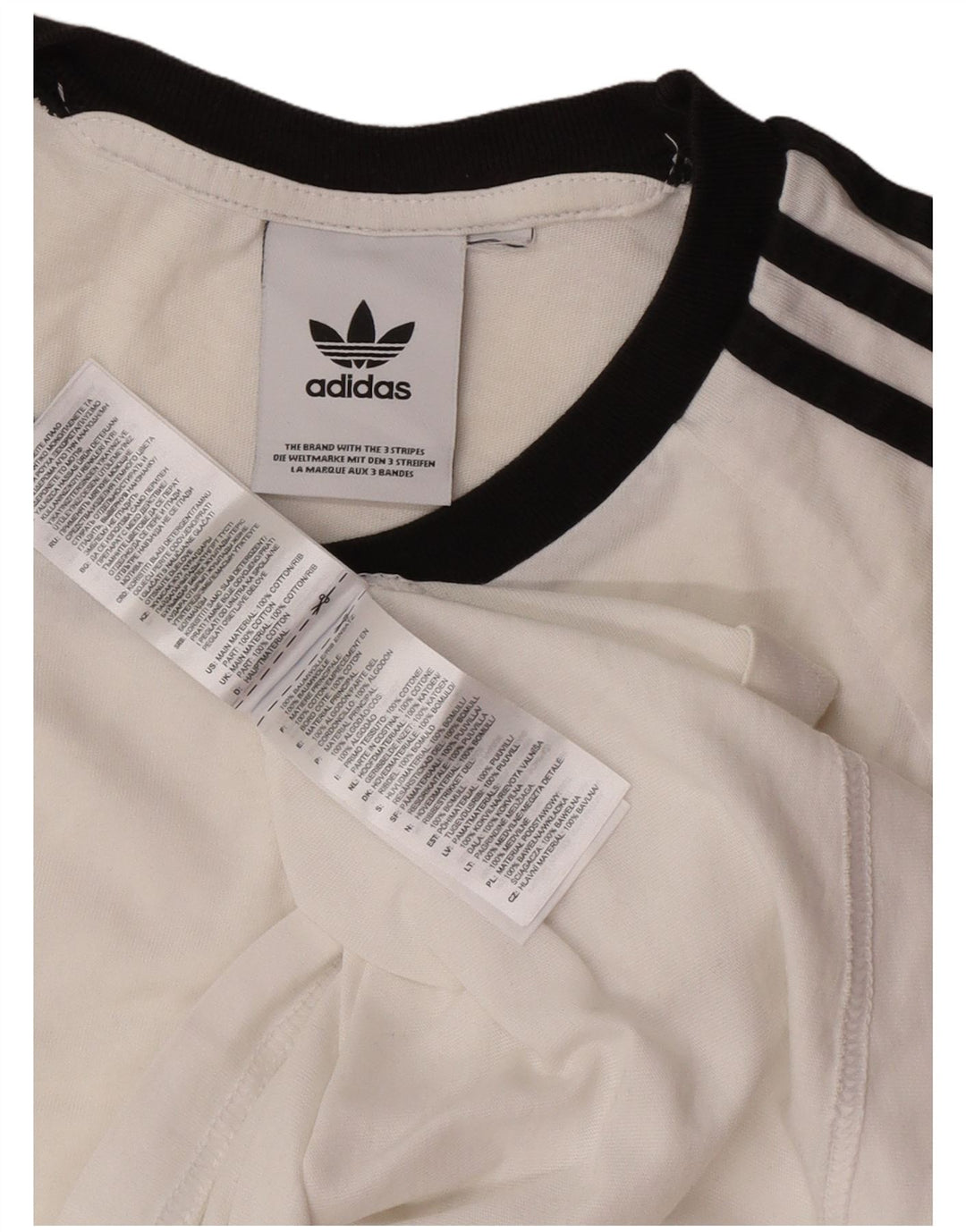 Tricou Bărbați Adidas Top Mediu Alb Bumbac
