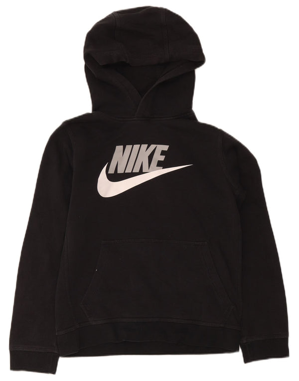 Pulover Nike pentru băieți Graphic Standard Fit, 12-13 ani, mare, negru, bumbac