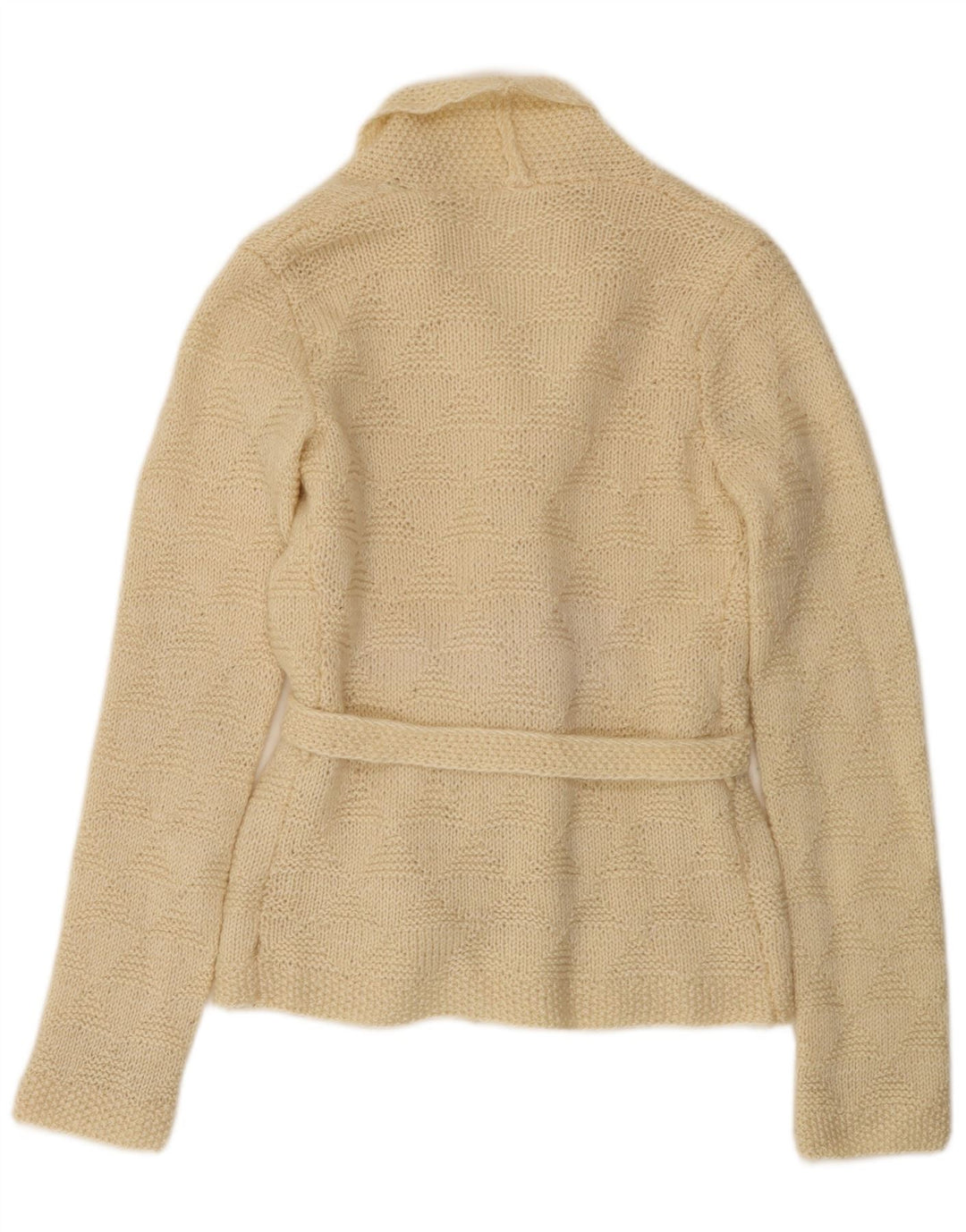 Pulover Cardigan Vintage pentru Damă UK 14 Medium Bej