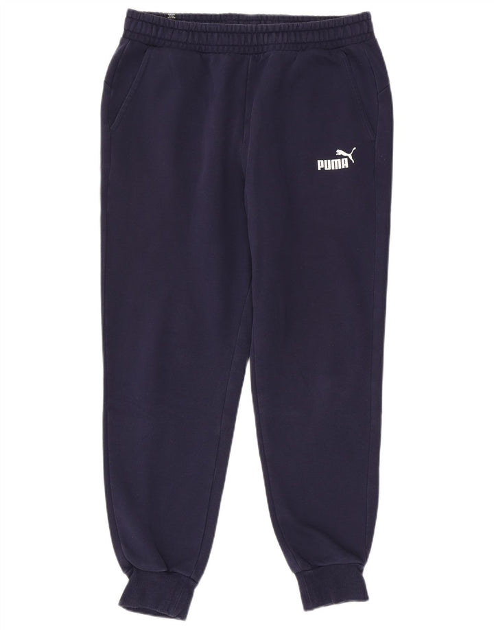 Pantaloni de trening pentru bărbați Puma Pantaloni de jogging mari bleumarin