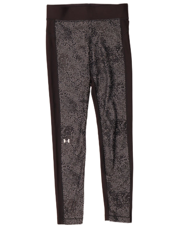 Leggings Under Armour pentru femei Heat Gear UK 14 Poliester mediu negru