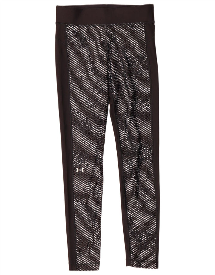 Leggings Under Armour pentru femei Heat Gear UK 14 Poliester mediu negru