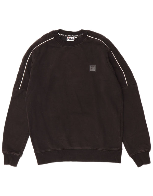Pulover pentru bărbați Fila Loose Fit XS cu dungi negre