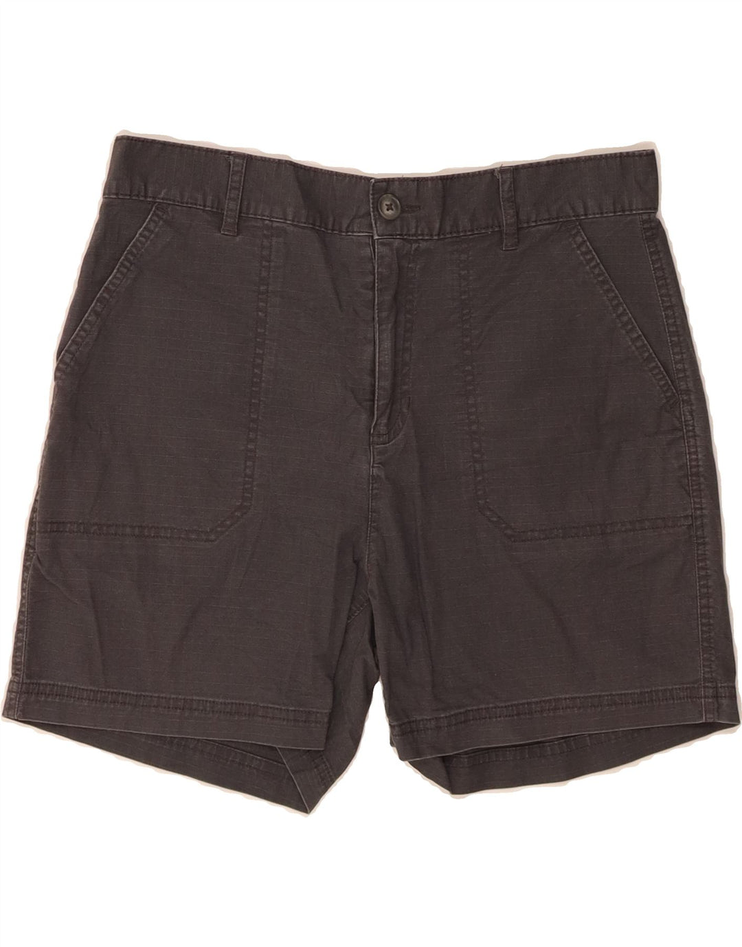 EDDIE BAUER Womens Chino Shorts US 8 Medium W30 Grey Cotton Vintage Eddie Bauer and Second-Hand Eddie Bauer from Messina Hembry 