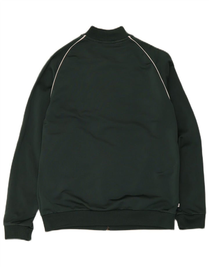 Jachetă de trening pentru băieți Adidas 11-12 ani Poliester verde