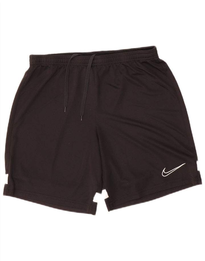 Pantaloni scurți sport Nike Dri Fit pentru bărbați, negru mediu, poliester color