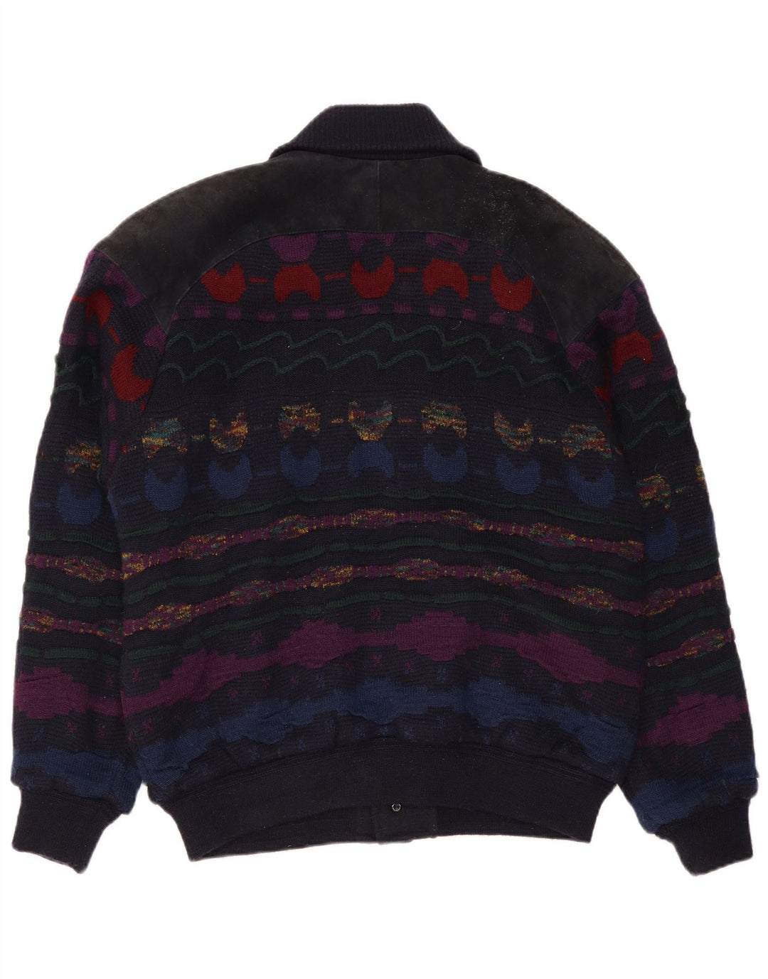 Pulover Cardigan Bărbați C&A IT 48/50 Mediu Bleumarin cu dungi Acrilic