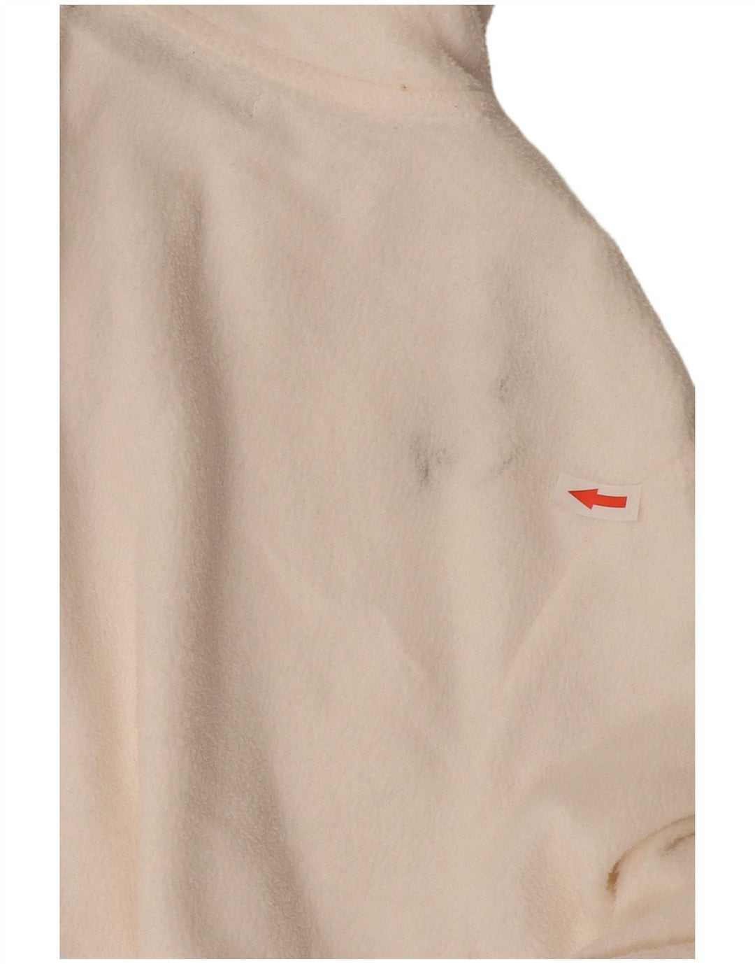 Jachetă fleece pentru femei Marks & Spencer UK 12 Poliester alb mediu mediu
