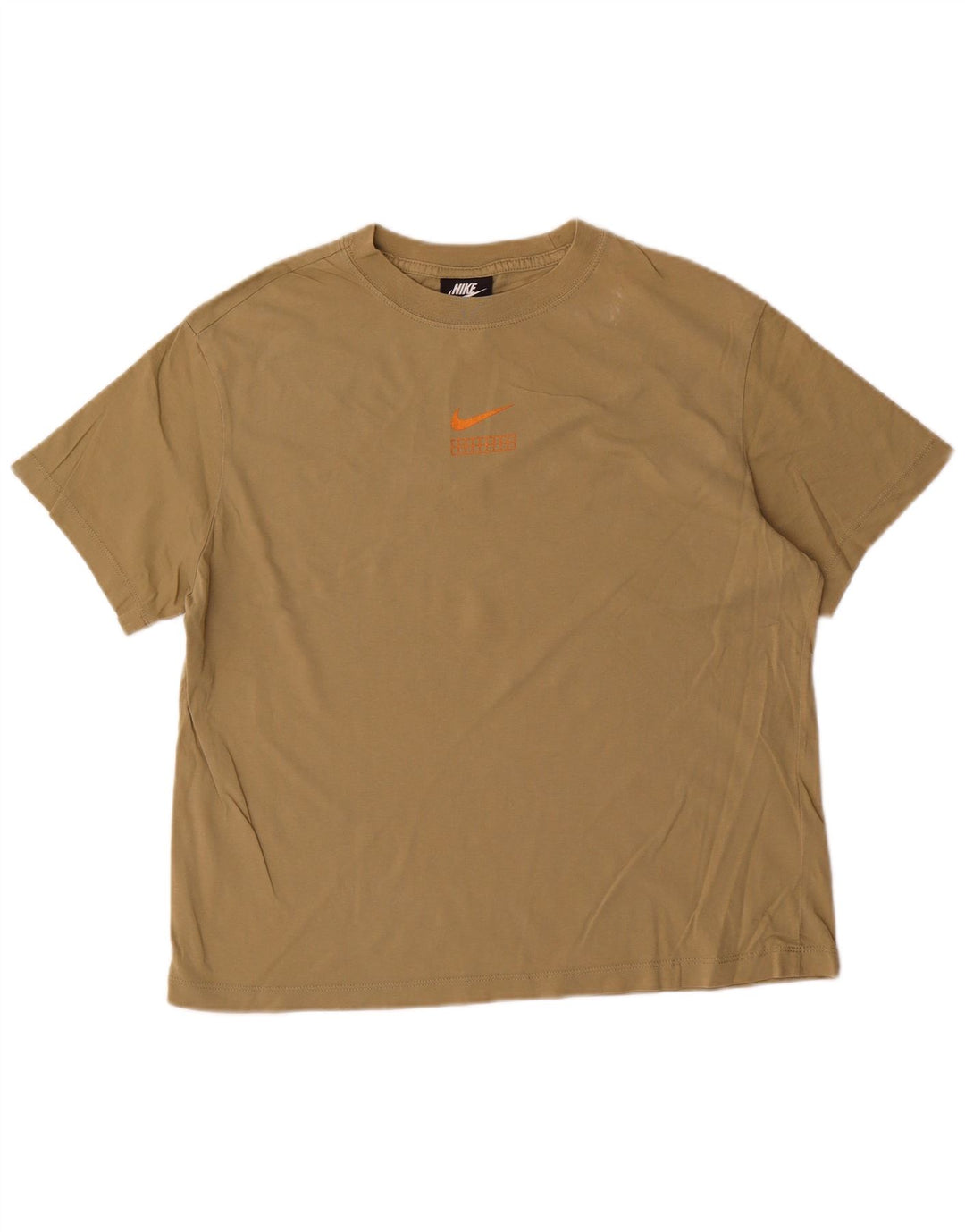 Tricou grafic Nike pentru bărbați Top mic din bumbac kaki