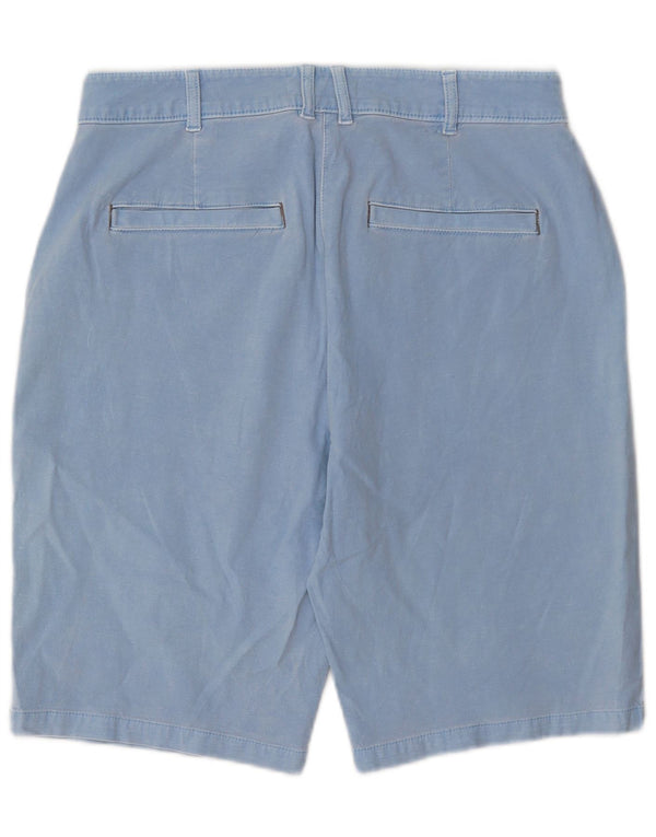 White Stuff Pantaloni scurti chino pentru femei UK 10 Small W28 Blue Cotton