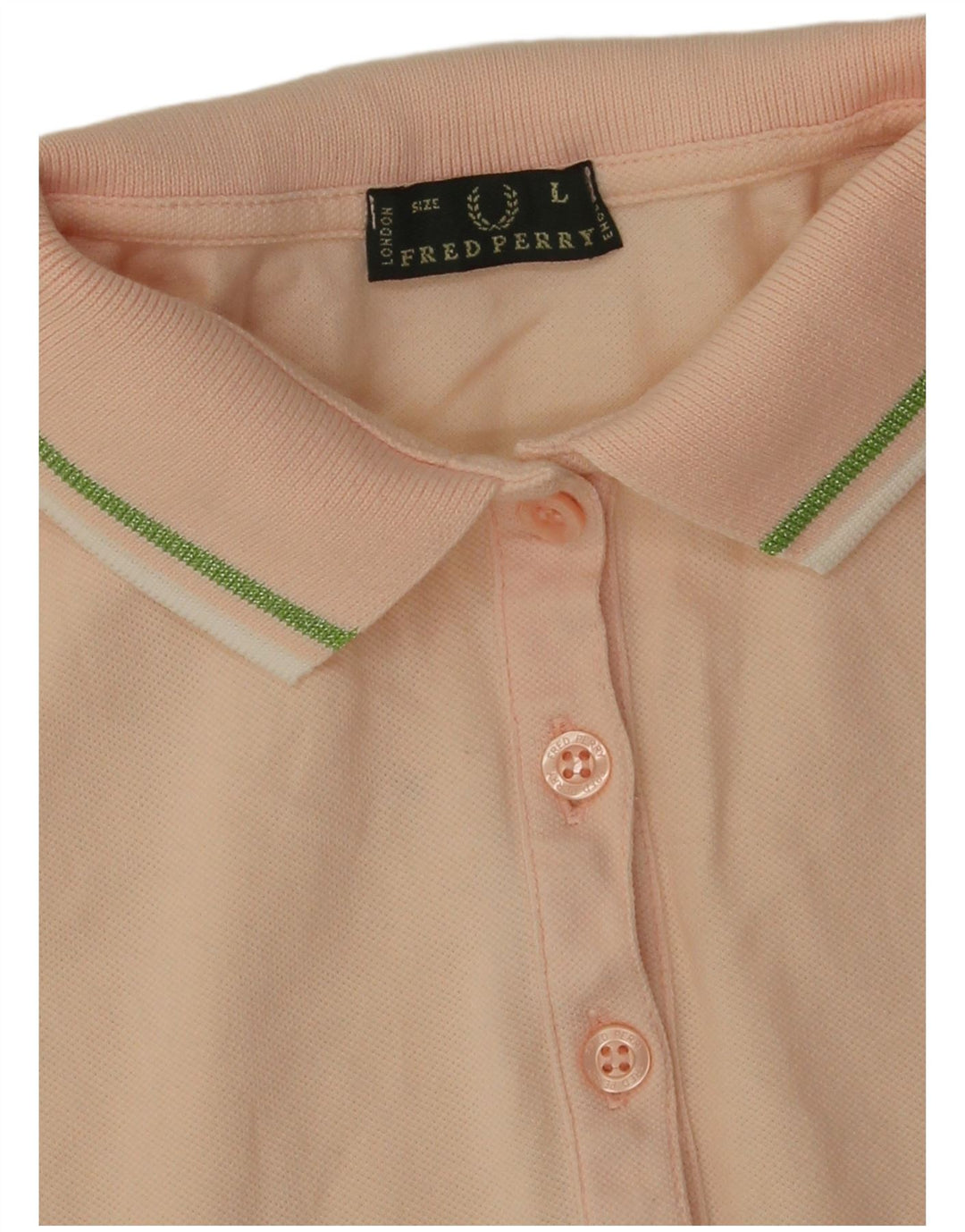 Tricou polo Fred Perry pentru femei UK 16 mare roz
