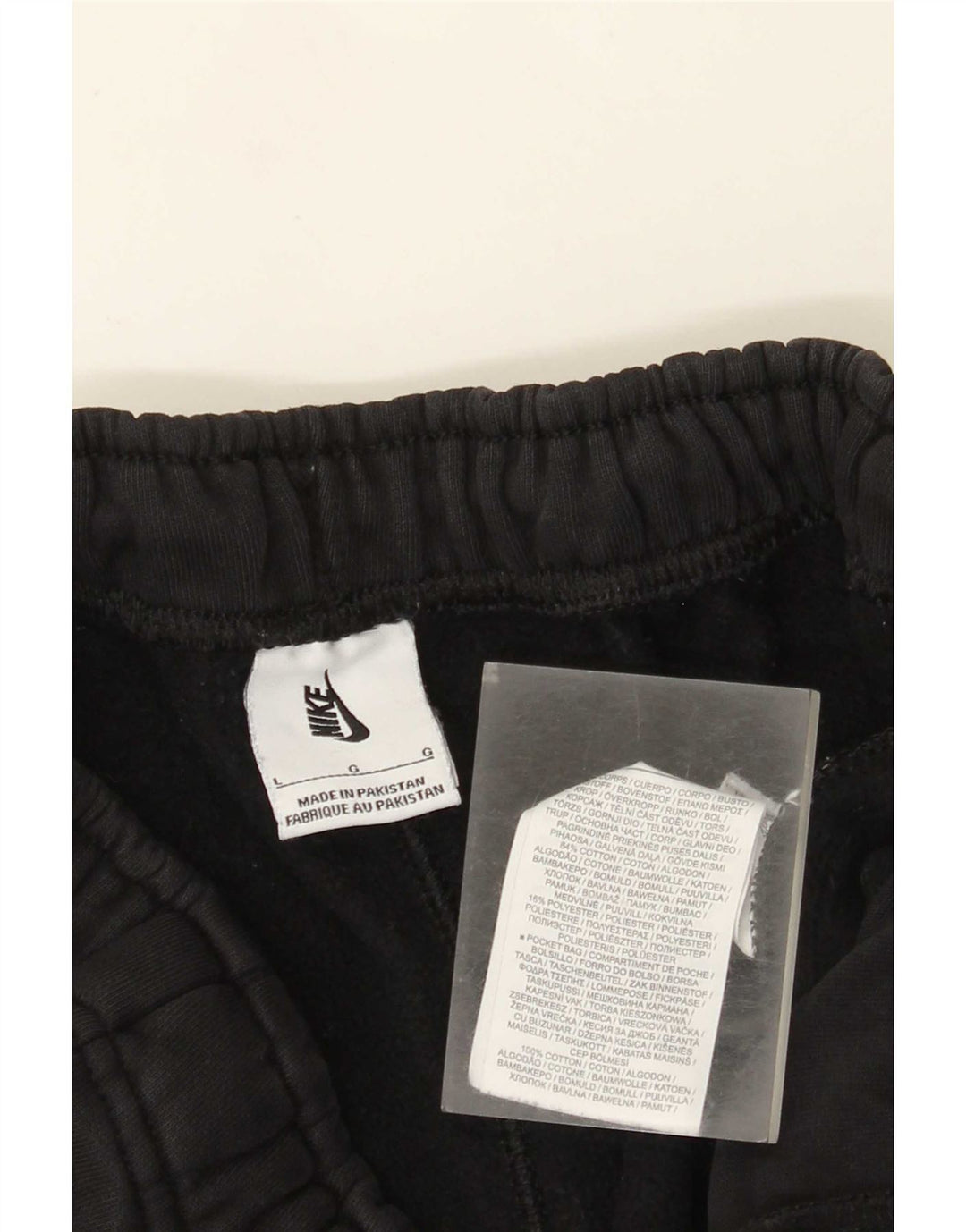 Pantaloni de trening Nike pentru bărbați Joggeri mari, negru, bumbac