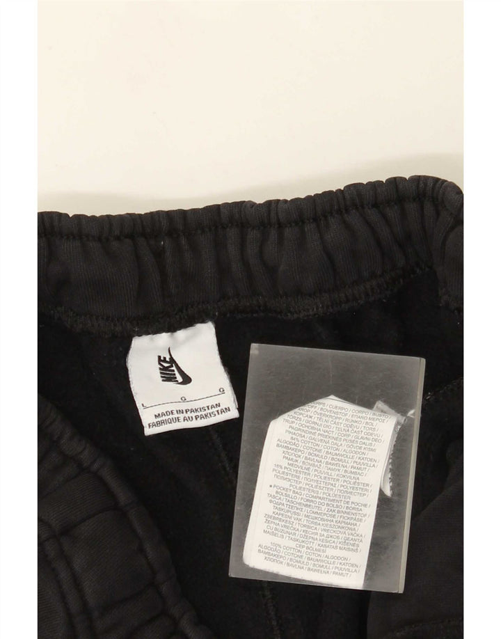 Pantaloni de trening Nike pentru bărbați Joggeri mari, negru, bumbac