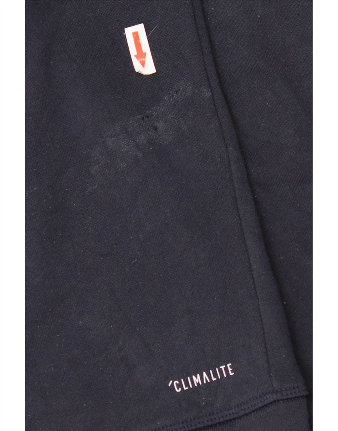 Pulover Adidas Climalite Zip pentru bărbați, poliester mediu albastru