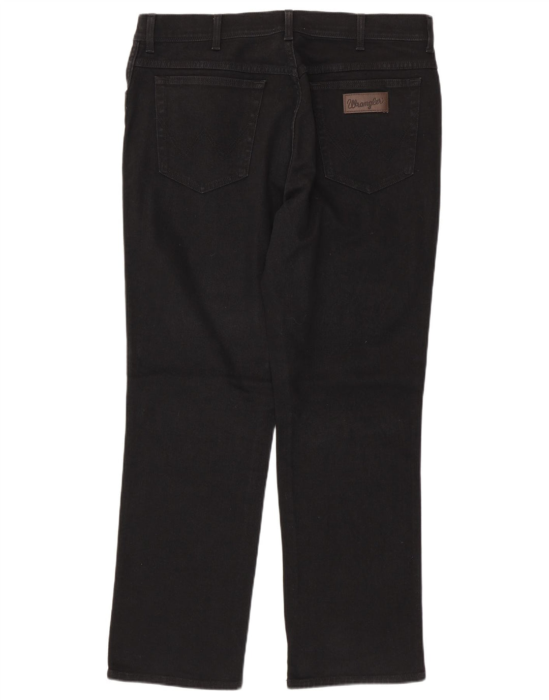 WRANGLER Blugi drepte pentru bărbați Texas W38 L32 bumbac negru
