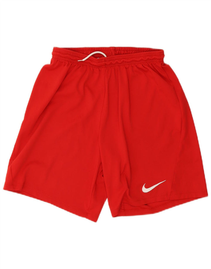 Pantaloni scurți sport Nike Dri Fit Slim Fit pentru bărbați, poliester roșu mare