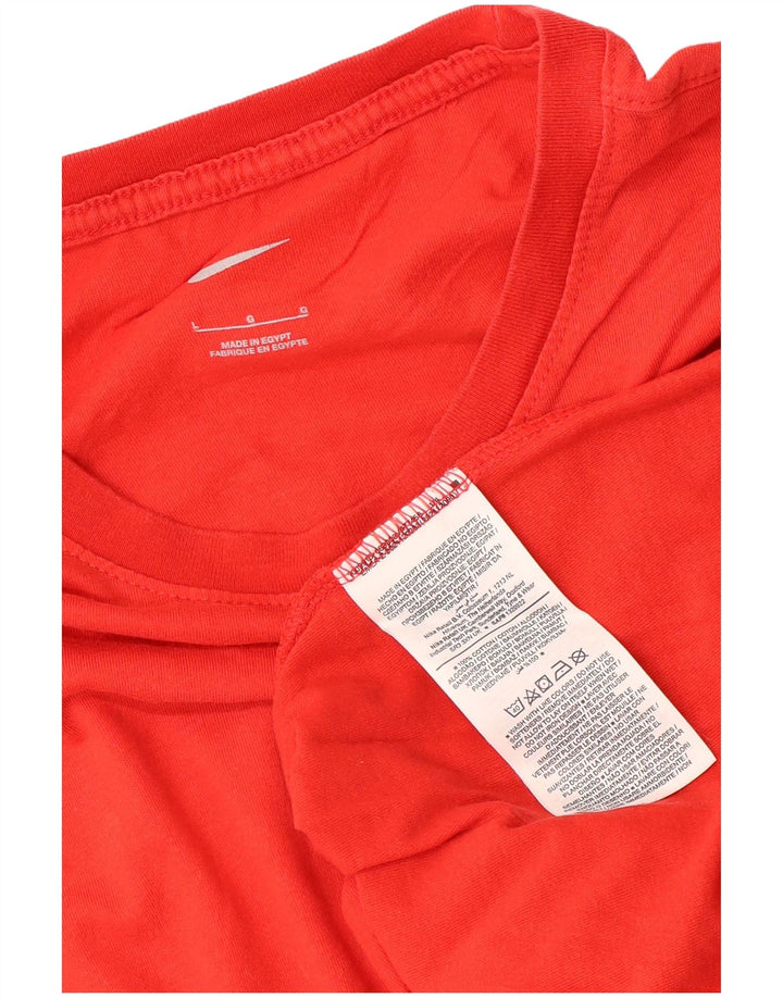 Tricou pentru bărbați Nike Top mare bumbac roșu