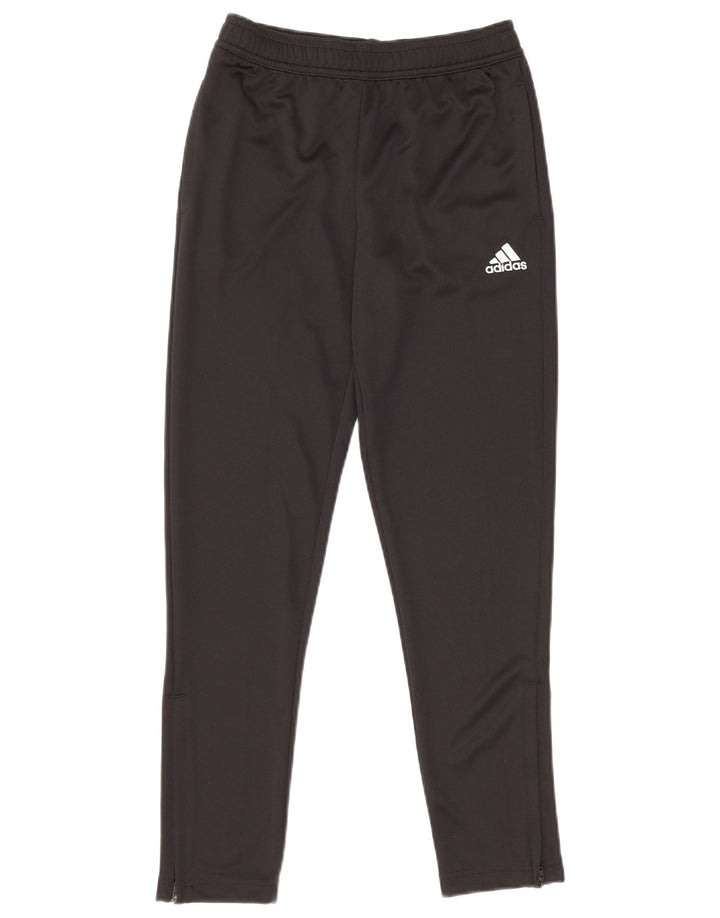 Pantaloni de trening Adidas Aeroready pentru baieti 11-12 ani poliester negru