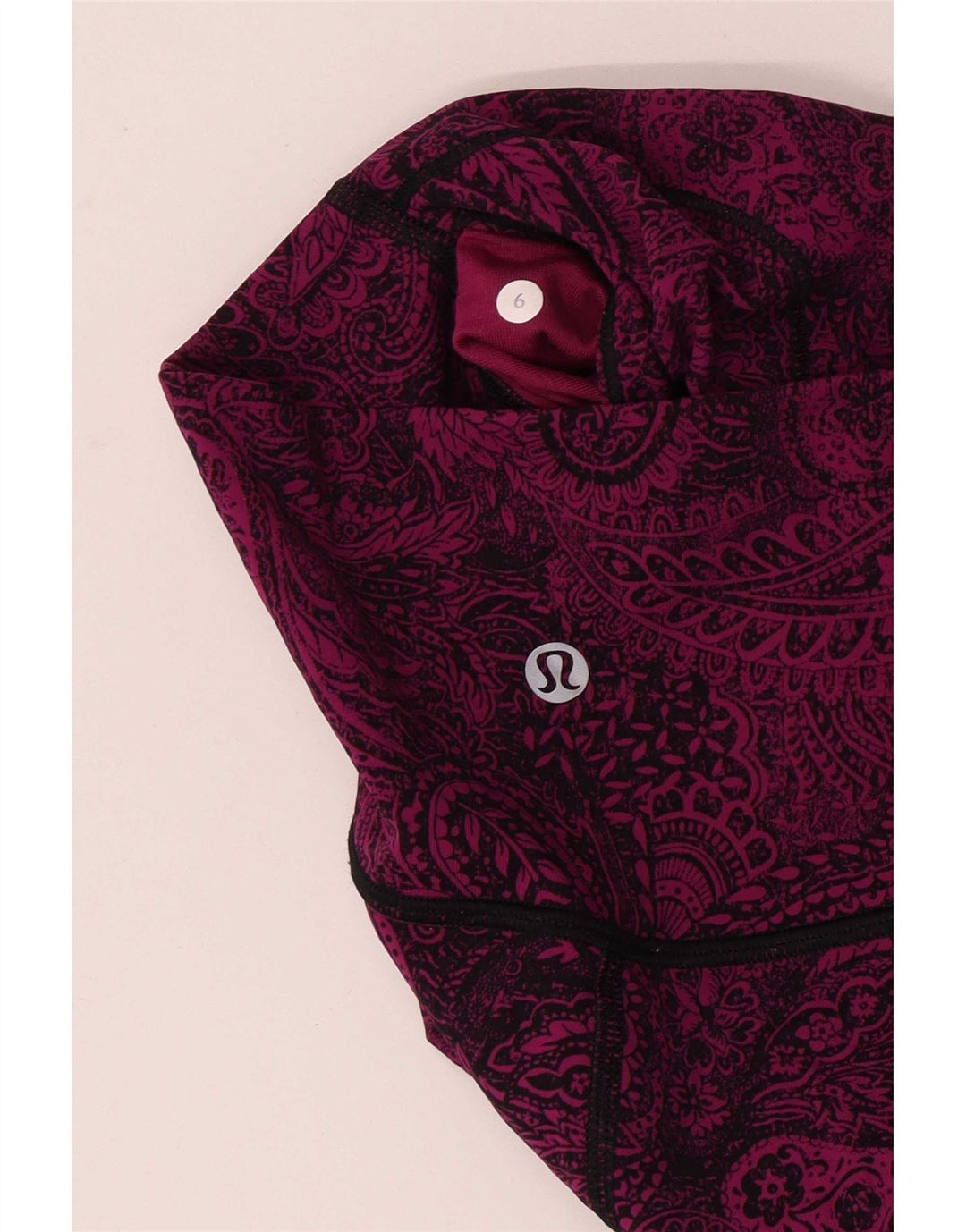 Lululemon Leggings pentru femei US 6 Medium Purple Paisley