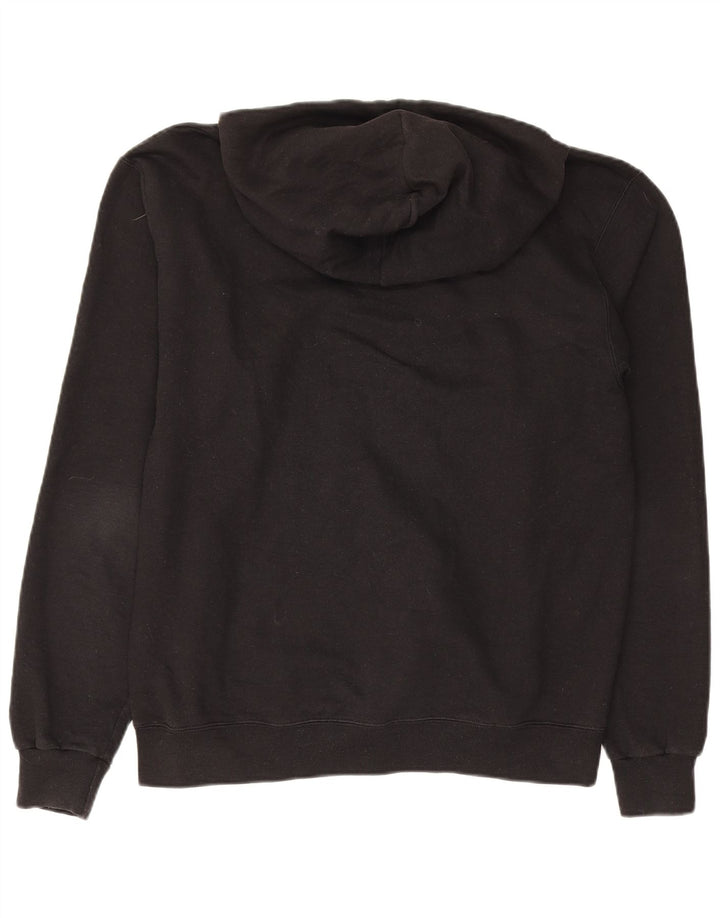 Pulover pentru bărbați Champion Purdue Graphic Hoodie, bumbac mediu negru
