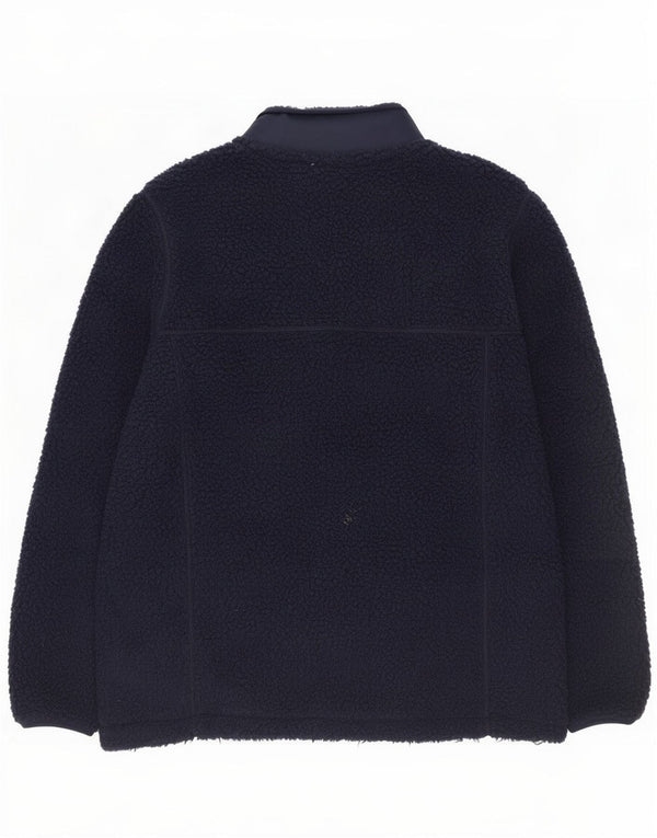 Crew Clothing Jachetă fleece pentru bărbați UK 42 XL bleumarin poliester