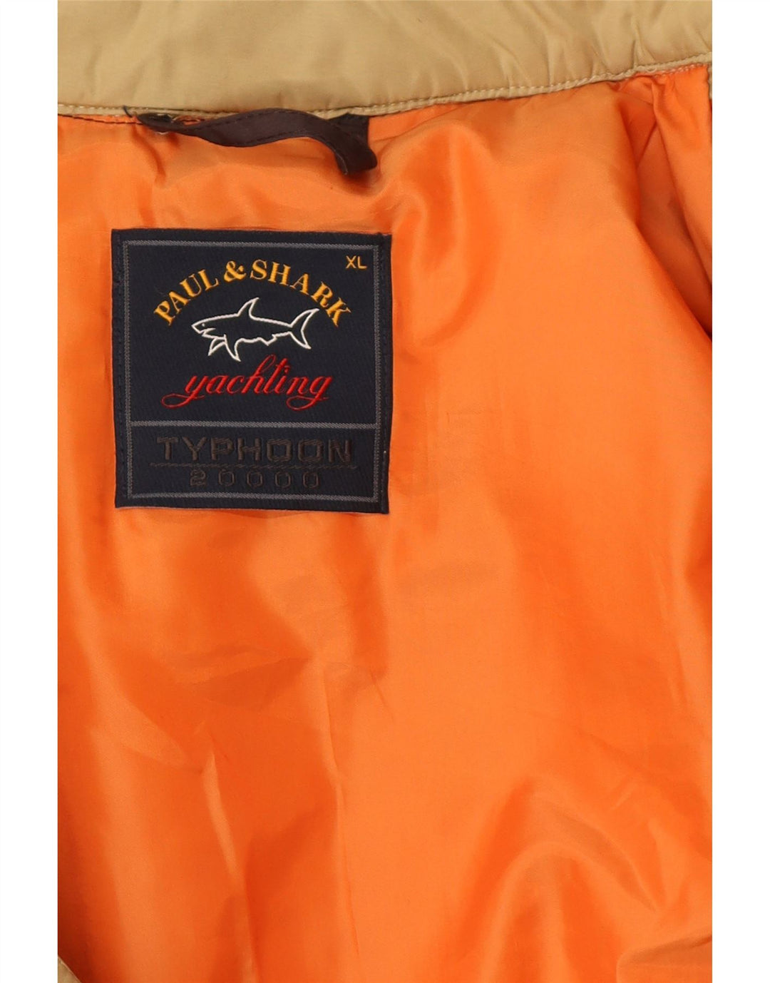 Jachetă pentru bărbați Paul & Shark UK 42 XL poliester bej