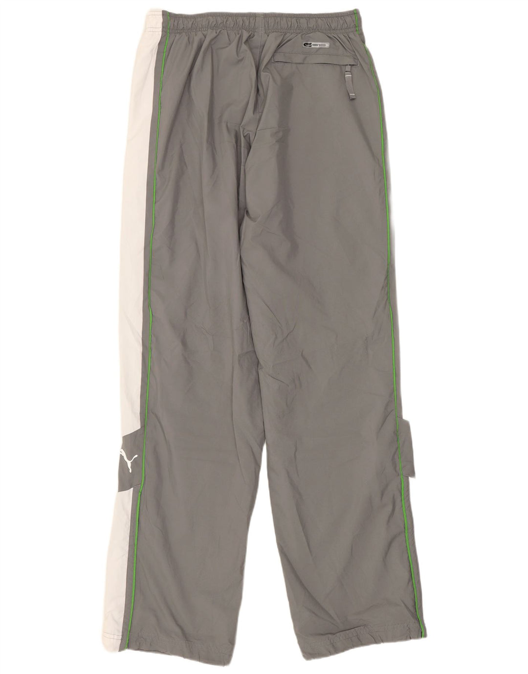 Pantaloni de trening Puma pentru bărbați, gri mediu, poliester color bloc