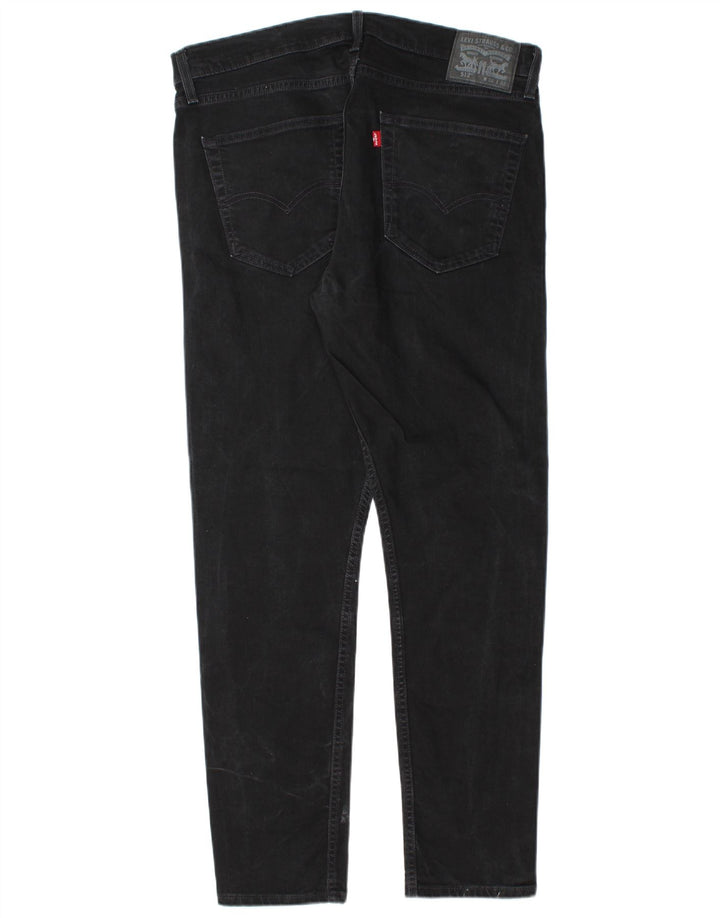 Blugi 512 slim pentru bărbați LEVI'S W36 L32 bumbac negru