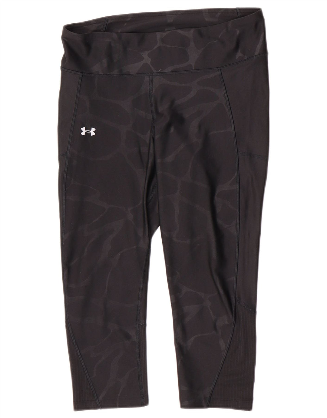 Leggings Capri Under Armour pentru femei UK 14, camuflaj mediu negru