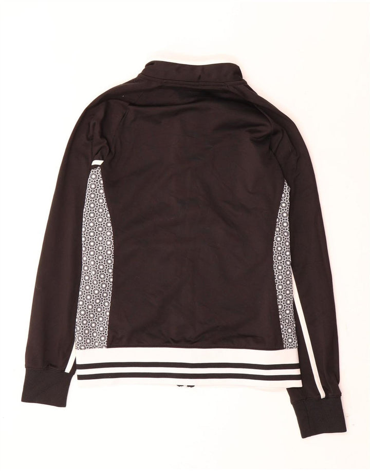 Jachetă de top pentru trening Champion Heritage Fit pentru femei UK 10 Small Black