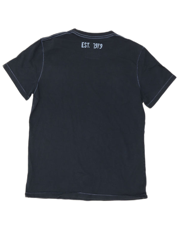 Tricou grafic pentru bărbați Think Pink Top XL Bumbac bleumarin