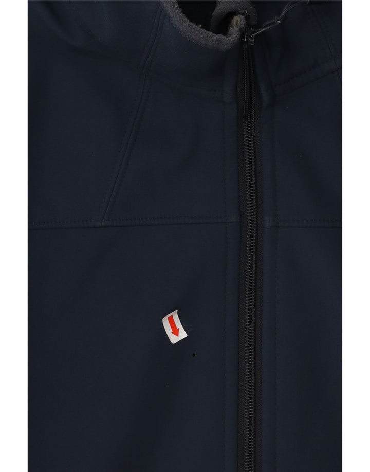 JACK WOLFSKIN Jachetă de trening pentru bărbați Marea Britanie 36/38 Poliester bleumarin mic