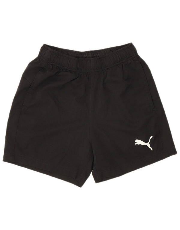 Pantaloni scurti sport Puma pentru femei UK 4 XS poliester negru