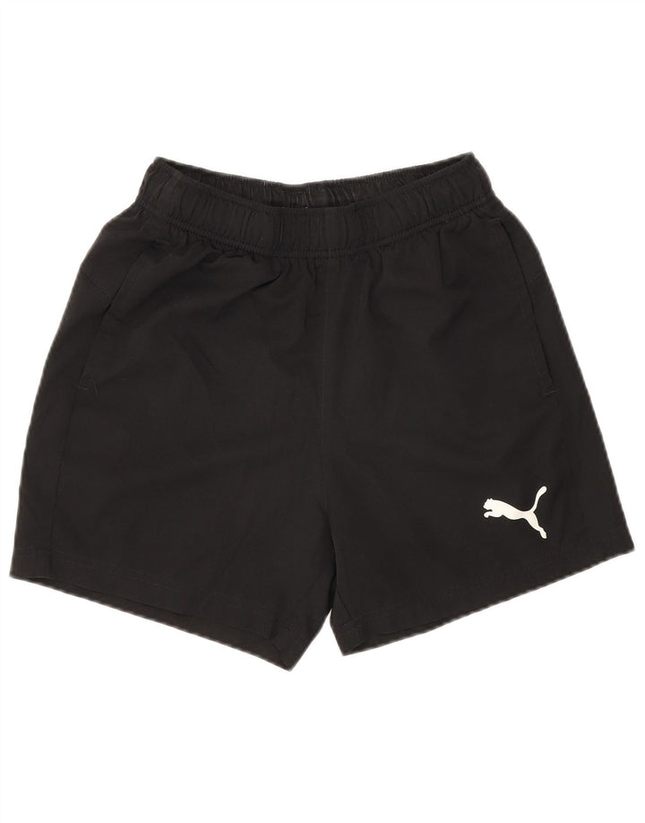Pantaloni scurti sport Puma pentru femei UK 4 XS poliester negru