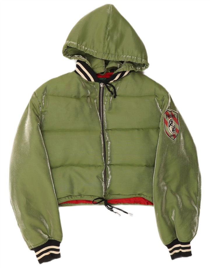 Junior Gaultier Womens Junior IT 42 Poliester verde mediu