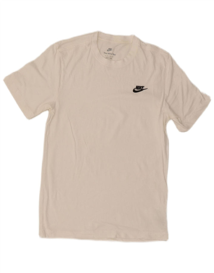 Tricou pentru bărbați Nike Top XS Bumbac alb