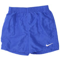 Pantaloni scurți sport Nike pentru băieți 12-13 ani, mari, albastru, poliester