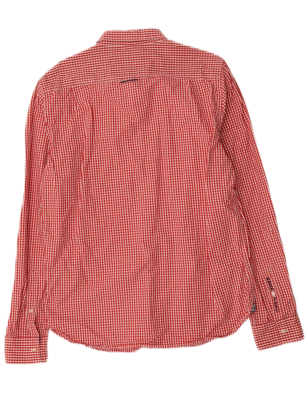 Cămașă pentru bărbați Superdry XL, roșu, bumbac vichy