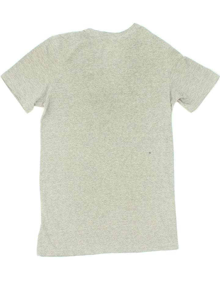 NIKE Mens Athletic Cut Graphic T-Shirt Top Small Grey Cotton Vintage Nike and Second-Hand Nike from Messina Hembry 