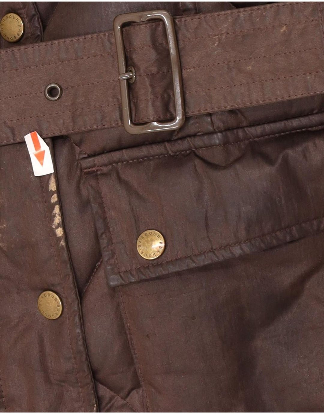 Jachetă căptușită pentru femei Barbour UK 12 Poliester maro mediu