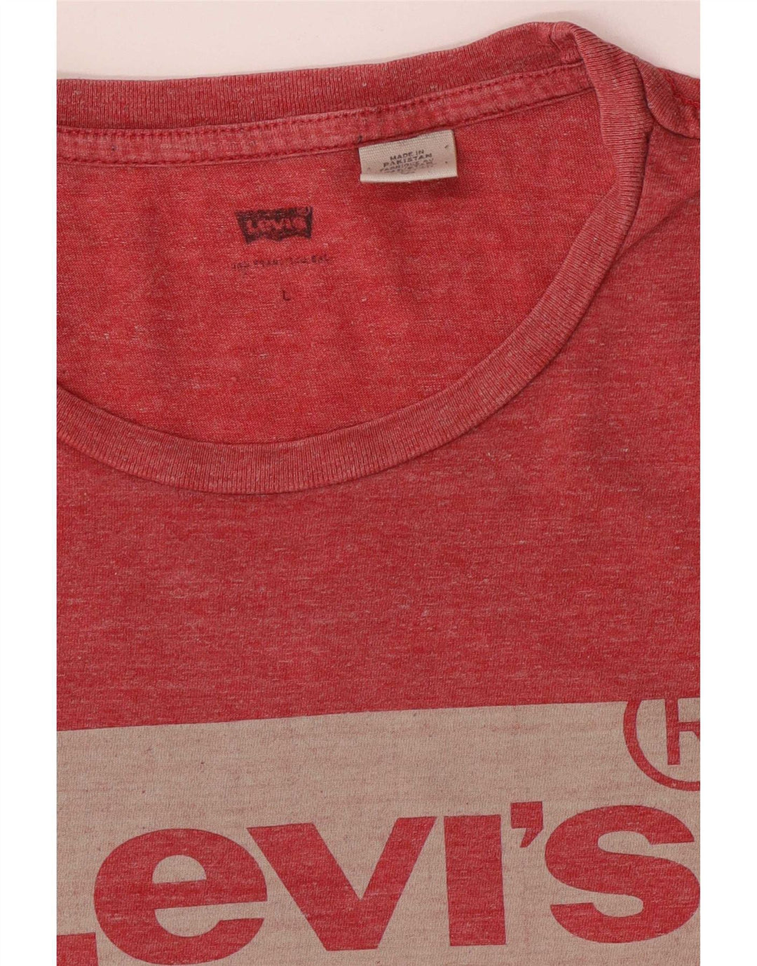 Tricou grafic pentru bărbați Levi's Top mare roșu cu pete
