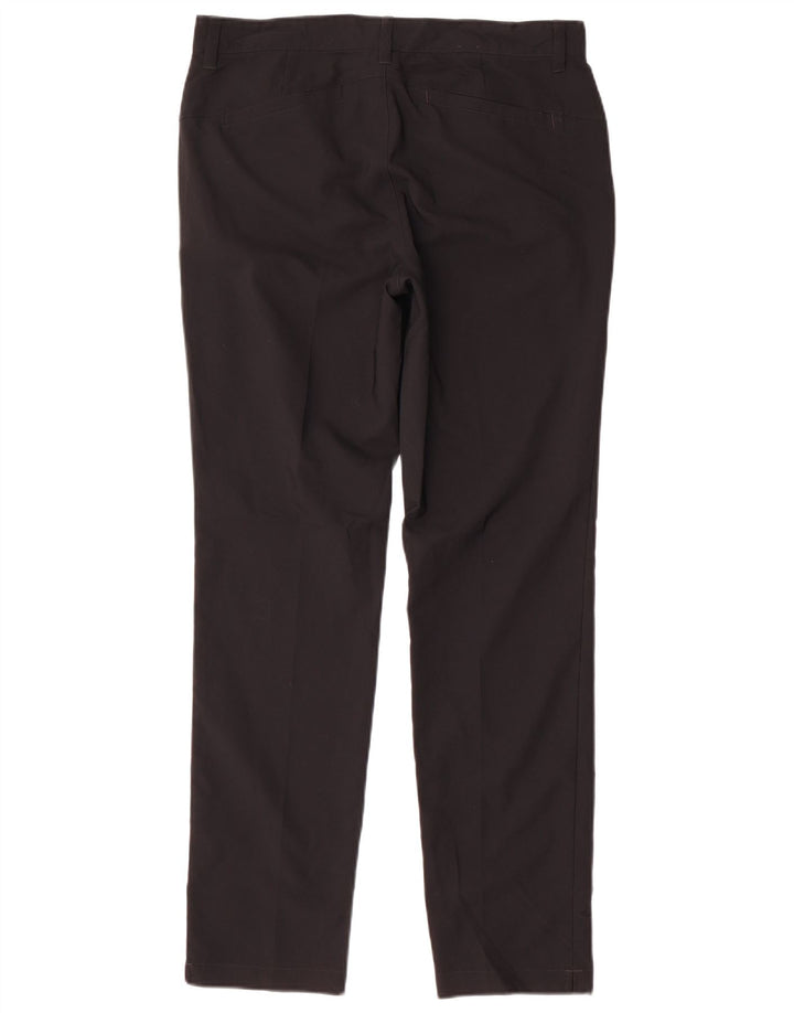 Pantaloni chino slim pentru bărbați Adidas W32 L32 poliester negru