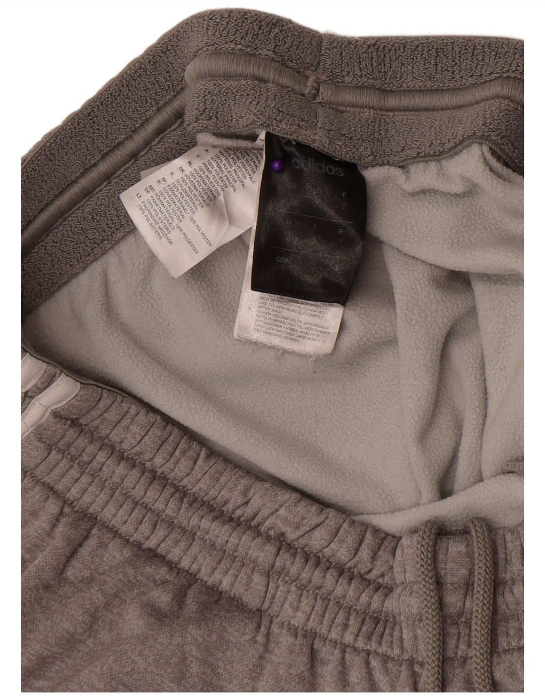 Pantaloni de trening Adidas Climawarm pentru bărbați Pantaloni de jogging Gri mediu Poliester
