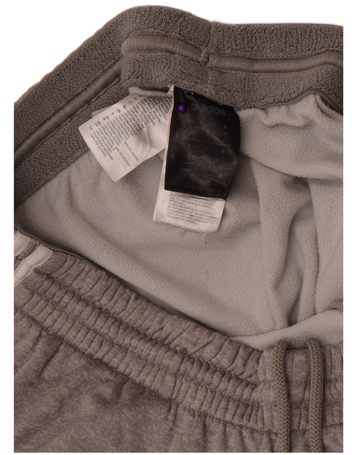 Pantaloni de trening Adidas Climawarm pentru bărbați Pantaloni de jogging Gri mediu Poliester