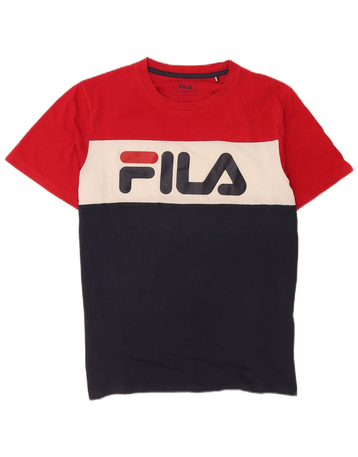 Tricou grafic pentru bărbați Fila Top Mediu Multicolor Colorblock
