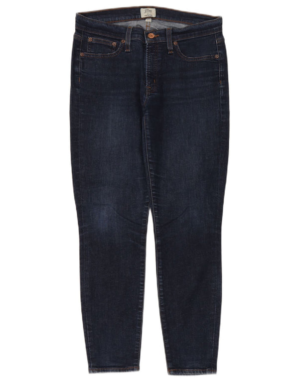 J. Crew Blugi skinny cu scobitoare pentru femei US 8 Medium W28 L28 Bleumarin Bumbac