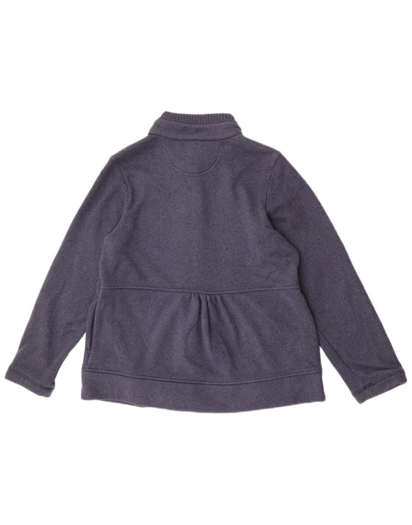 Pulover cardigan pentru femei Marks & Spencer UK 12 Poliester mediu bleumarin